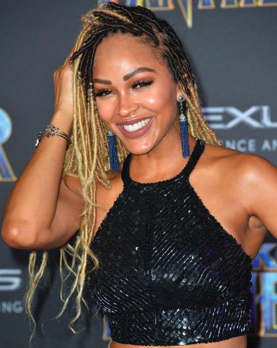 Meagan Good at the ‘Black Panther’ Movie Premiere