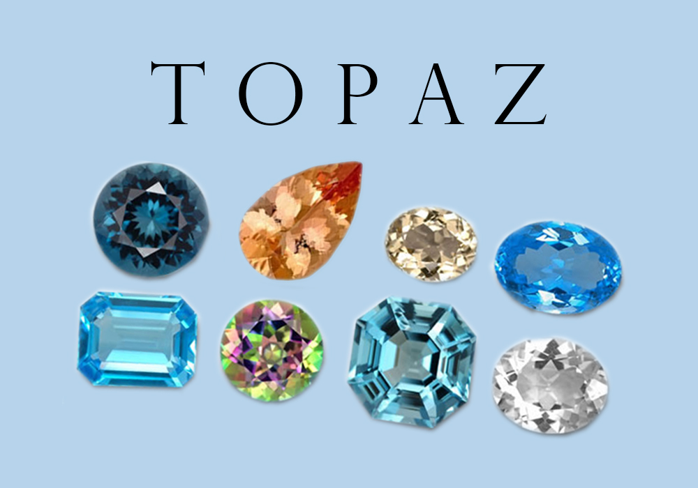 Topaz is widely available in shades of yellow, brown, green, blue, red and pink. With its worldwide mass appeal, the rarest color of Topaz is known to be blue. The stone is also the birthstone for the month of November accompanying citrine. Topaz is associated with characteristics such as loyalty and  faithfulness and make for a great wedding or anniversary gift.