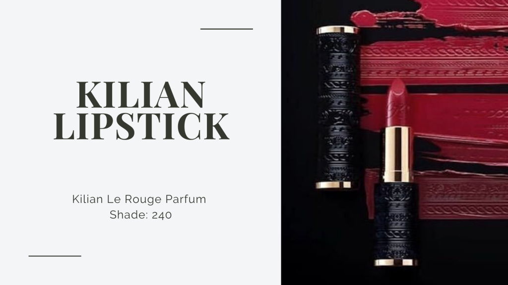 So what if you’re only home - use this as an excuse to dress up! Kilian Rouge Parfum lipstick in shade 240 completes Narcisa’s signature look. She loves the super strong red hues as they’re long lasting, moisturizing and smell divine! (Image Source: Gramho)