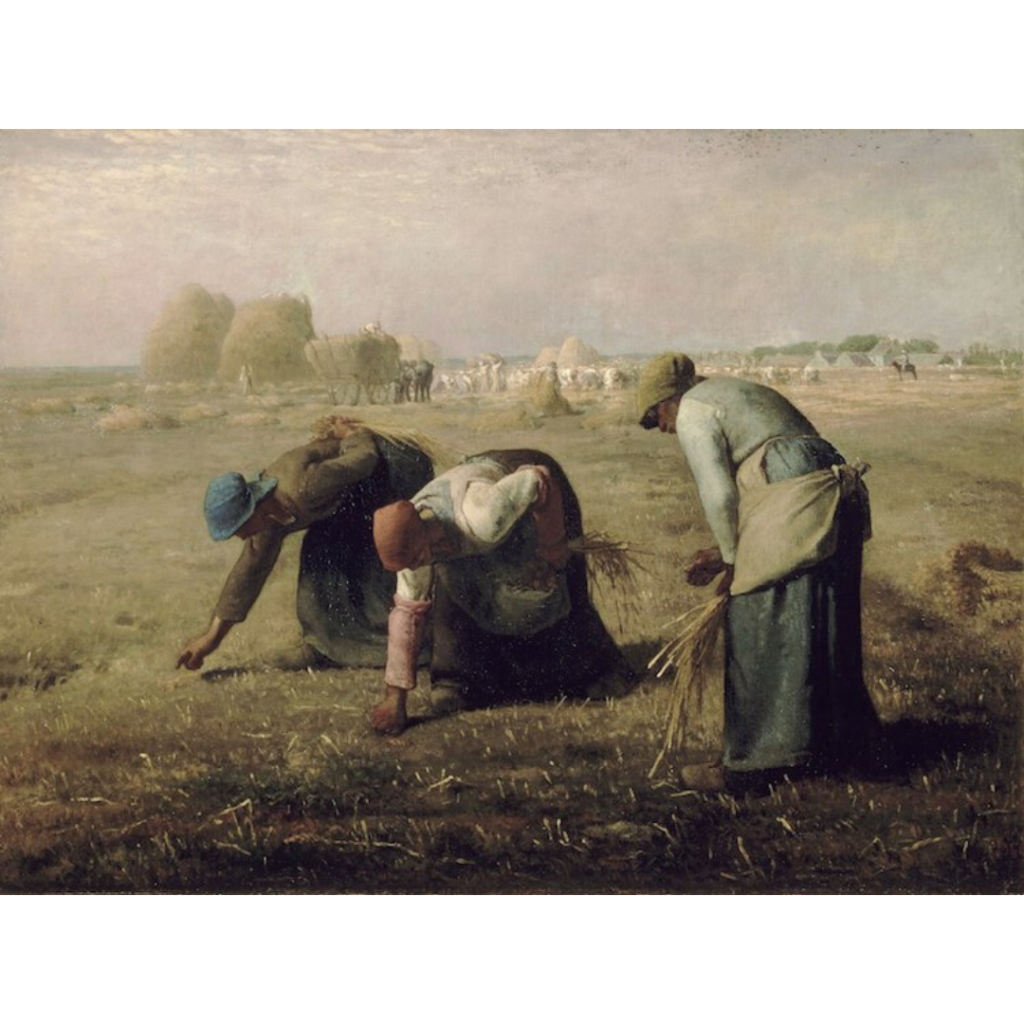 The Gleaners” - Jean-François Millet, “ (Source: Google Arts & Culture via Wikimedia Commons Public Domain)