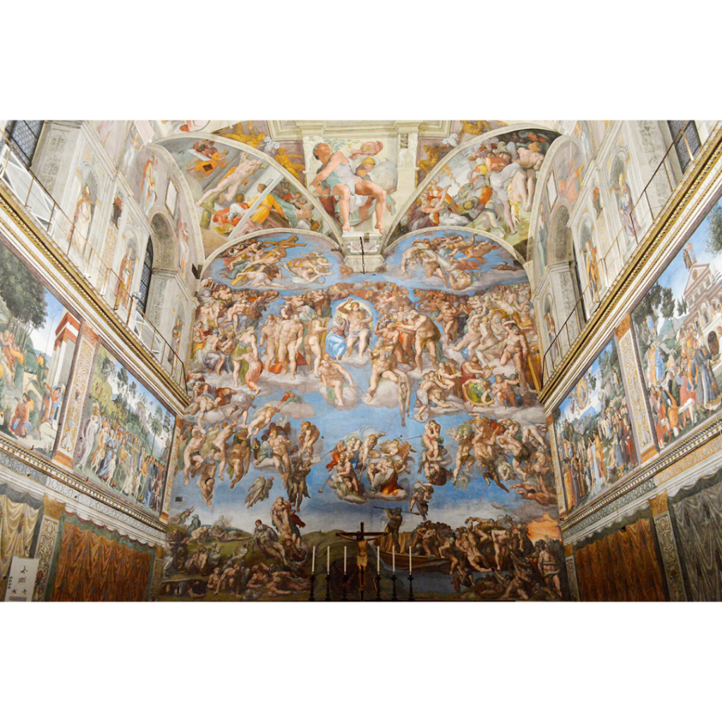 Sistine Chapel Paintings - Michelangelo